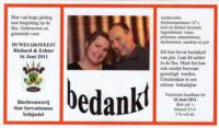 Bierbrouwerij Sint Servattumus, Bedankt