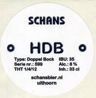 Bierbrouwerij De Schans, HDB Doppel Bock