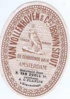 Van Vollenhoven's Bierbrouwerij, Van Vollenhoven & co's Brown Stout