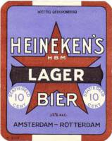 Heineken, Heineken's Lager Bier