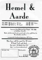 Brouwerij De Molen, Hemel & Aarde