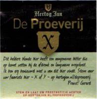 Hertog Jan Brouwerij, De Proeverij X