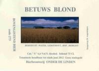 Brouwerij Onder De Linden, Betuws Blond