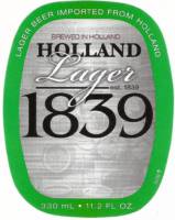 Bavaria, Holland 1839 Lager