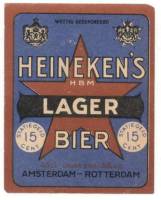 Heineken, Heineken's Lager Bier