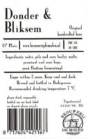 Brouwerij De Molen, Donder & Bliksem