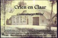 Bierbrouwerij 't Kuipertje, Crien en Claar Giessenburgs Blond