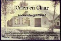 Bierbrouwerij 't Kuipertje, Crien en Claar Giessenburgs Blond