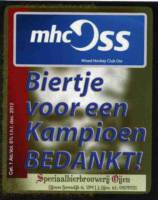 Bierbrouwerij Oijen, Biertje voor een Kampioen Bedankt!