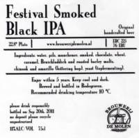 Brouwerij De Molen, Festival Smoked Black IPA
