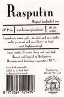 Brouwerij De Molen, Rasputin