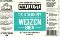 Bierbrouwerij Maallust, De Kolonist Weizen