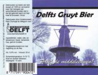 Bierhistorie Delft, Delfts Gruyt Bier