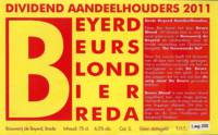 Brouwerij De Beyerd, Beyerd Beurs Blond Bier