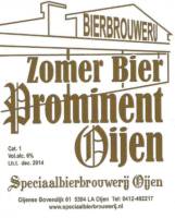 Bierbrouwerij Oijen, Prominent Oijen Zomer Bier