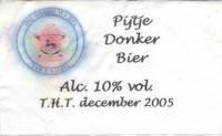 Bierbrouwerij Volendam / 't Vølen, Pijtje Donker Bier