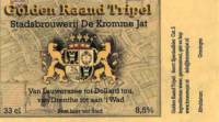 Stadsbrouwerij De Kromme Jat, Golden Raand Tripel