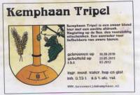 Stadsbrouwerij Almere, Kemphaan Tripel