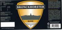 Bronckhorster Brewing Company , Bronckhorster Blond