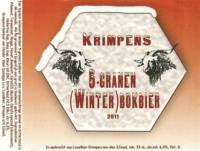 Brouwerij Klein Duimpje, Krimpens 5 granen (Winter) Bokbier 2011