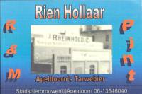 Stadsbierbrouwerij Apeldoorn, Rien Hollaar R & M Pintje