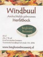 Berghoeve Brouwerij, Windbuul Herfstbock
