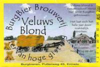 Burg Bier Brouwerij, Veluws Blond