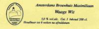 Amsterdams Brouwhuis Maximiliaan, Waags Wit