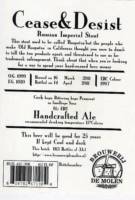 Brouwerij De Molen, Cease & Desist