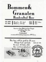 Brouwerij De Molen, Bommen & Granaten
