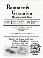 Brouwerij De Molen, Bommen & Granaten