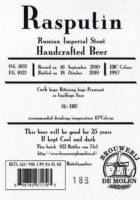 Brouwerij De Molen, Rasputin Russian Imperial Stout
