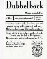 Brouwerij De Molen, Dubbelbock