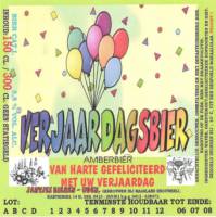Jantje's Bieren Uden, Verjaardagsbier Amberbier