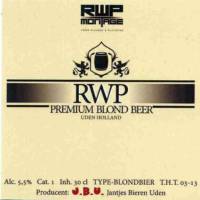 Jantje's Bieren Uden, RWP Premium Blond Beer