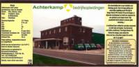 Bronckhorster Brewing Company , Achterkamp Bedrijfsopleidingen