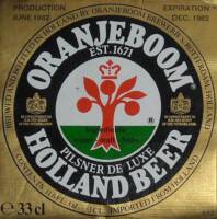 Oranjeboom Bierbrouwerij, Oranjeboom Holland Beer Pilsner de Luxe