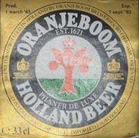 Oranjeboom Bierbrouwerij, Holland Beer Pilsner de Luxe