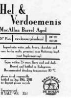 Brouwerij De Molen, Hel & Verdoemenis MacAllan Barrel Aged