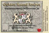 Stadsbrouwerij De Kromme Jat, Golden Raand Amber