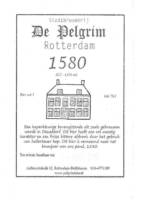 Stadsbrouwerij De Pelgrim, 1580