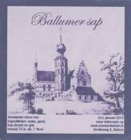 Amelander Bierbrouwerij, Ballumer Sap Amelander Blond bier