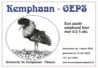Stadsbrouwerij Almere, Kemphaan Oeps