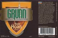 Groningse Bierbrouwerij, Grunn Rode Hoan Amber