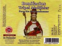 Huisbrouwerij De Peelander, Bonifacius Tripel Abdijbier Parochie Kwadendamme