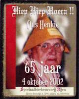 Bierbrouwerij Oijen, Hiep Hiep Hoera! Ons Henkie 65 jaar