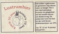 Brouwerij Onder De Linden, Lustrumbier