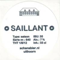 Bierbrouwerij De Schans, Saillant Saison