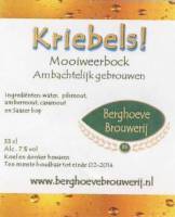 Berghoeve Brouwerij, Kriebels!