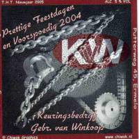 Burg Bier Brouwerij, KvW Keuringsbedrijf Gebr. van Winkoop